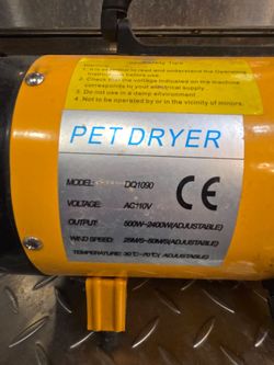 Pet dryer