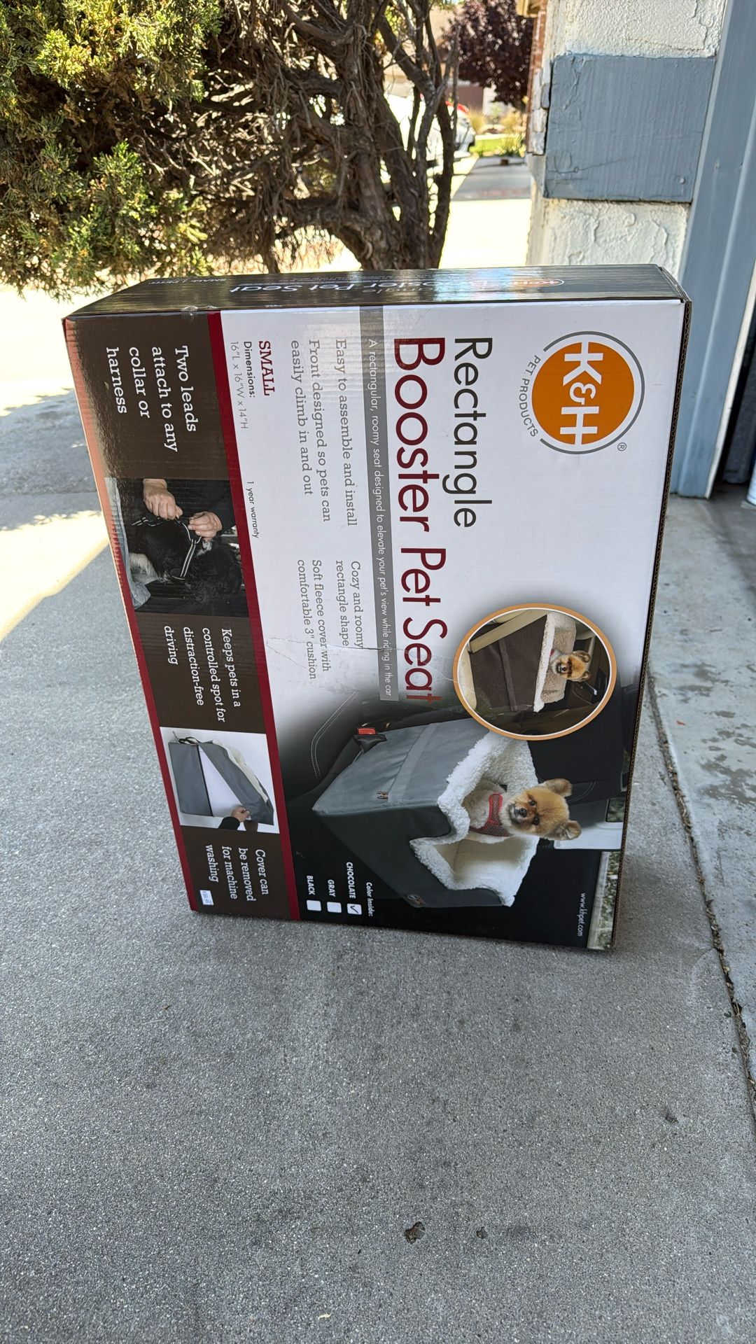 K & H Booster Pet Seat For Your Car Brand New Small