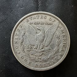 Silver Morgan Coin 