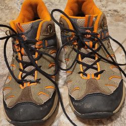 Kids Merrell Waterproof Hiking Boots Size 3