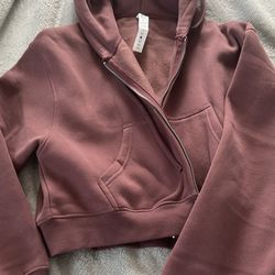 Matte Collection Cropped Hoodie 