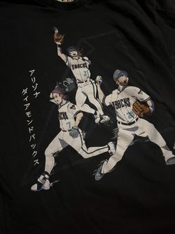 Arizona Diamondbacks — Anime T-Shirt — Size Men’s Medium
