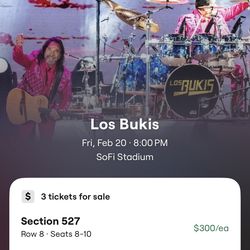 Los Bukis Tickets
