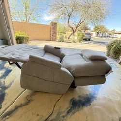 Flexsteel Zecliner Power Lift Sleep Recliner With Power Headrest And Lumbar Support 