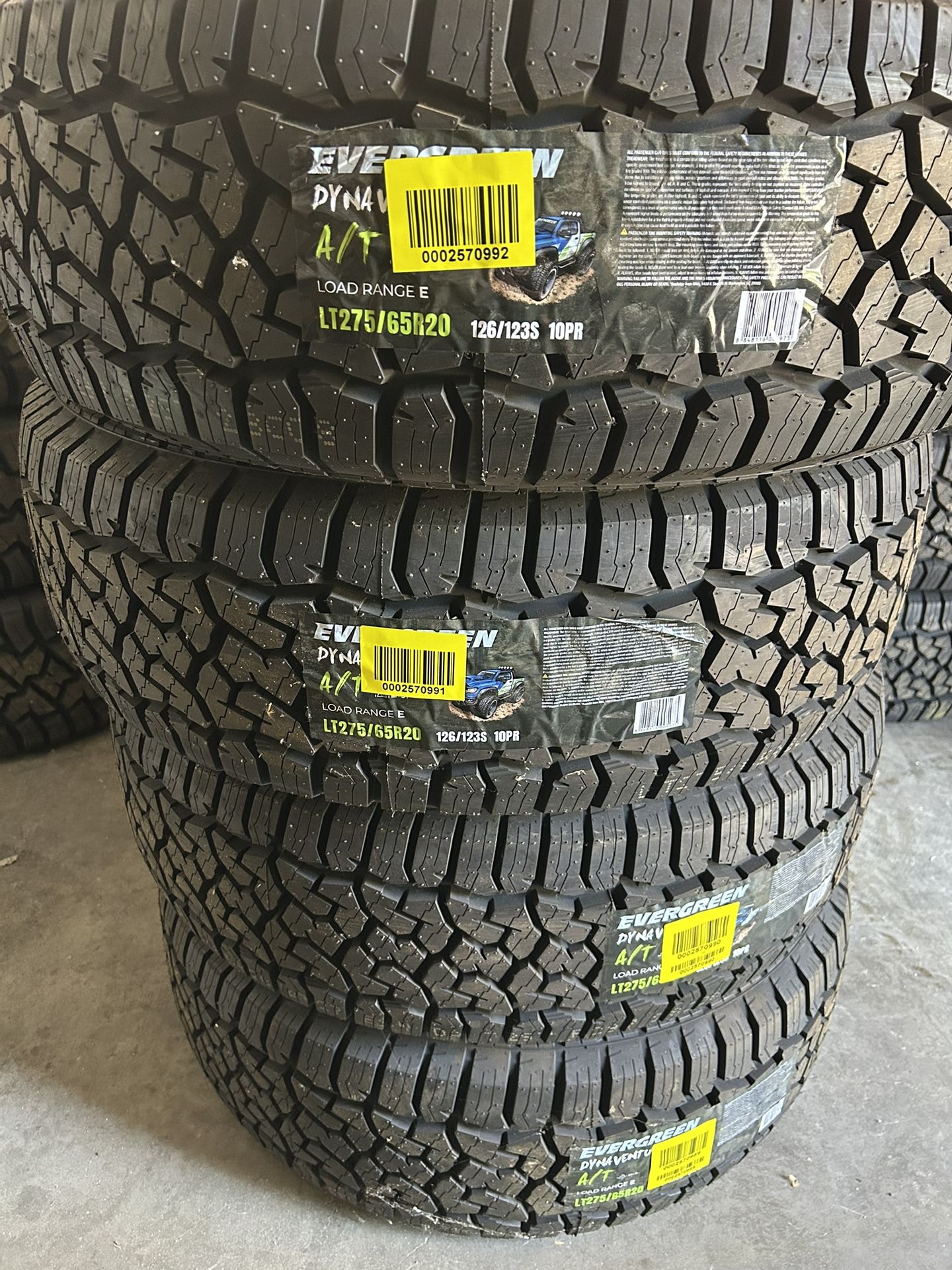 A/T 275/65R20 - 10PLY