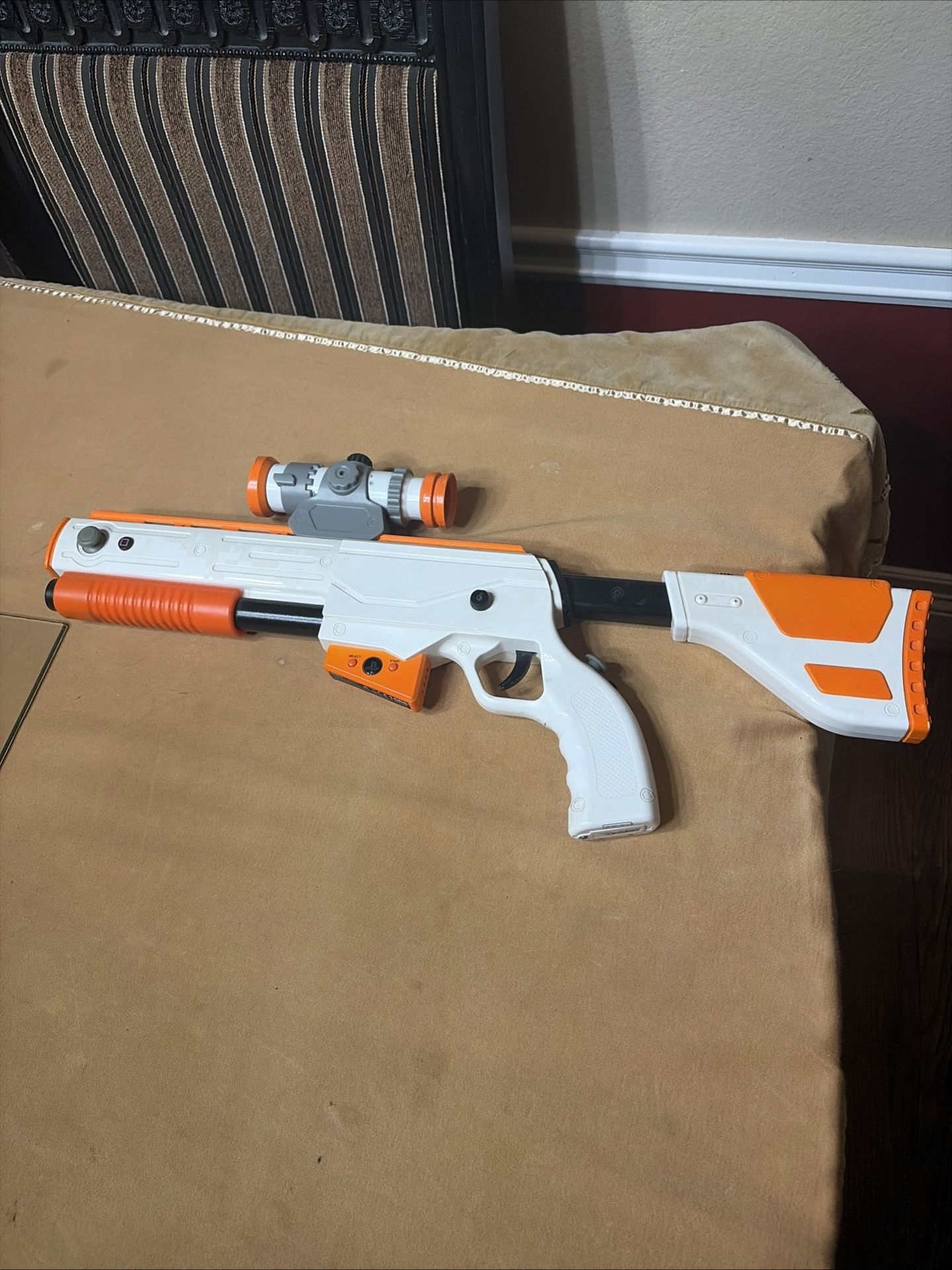 PS3 Cabela's Top Shot Elite Rifle Gun Controller No Sensor Bar NO DONGLE