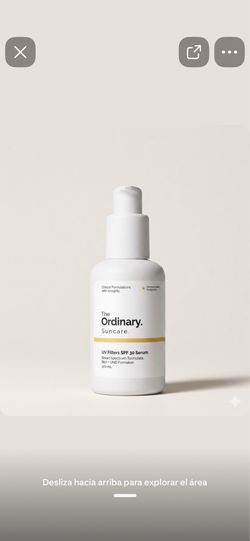 The Ordinary Suncare
