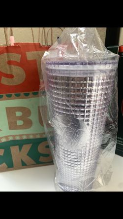 Brand New Starbucks Grid Holiday Tumblers