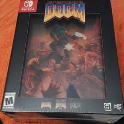 Nintendo Switch DOOM The Classics Collection Limited Run Sealed