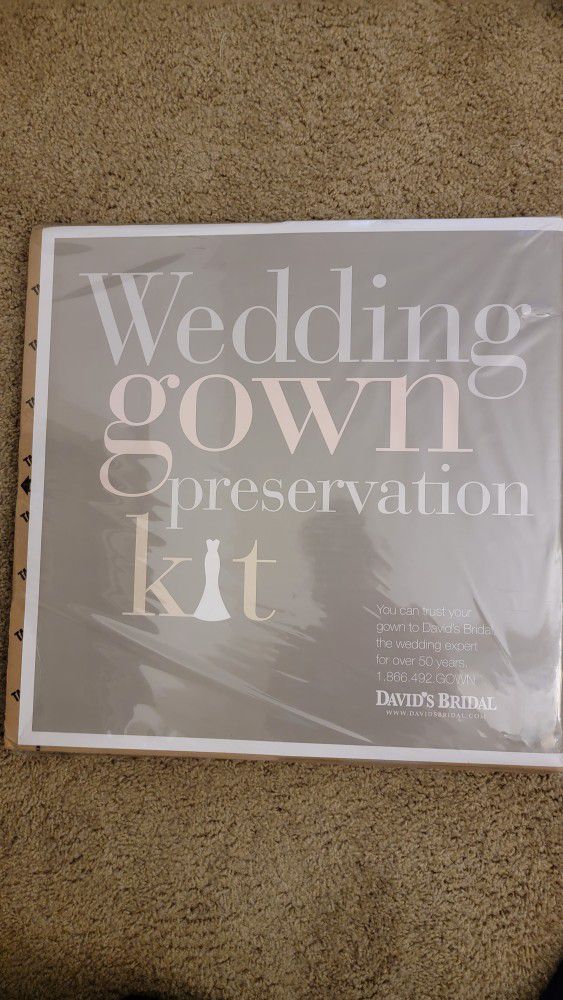 Wedding Gown Preservation Box 
