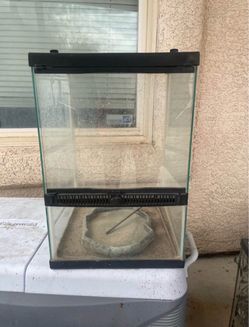 Glass Reptile Terrarium Enclosure