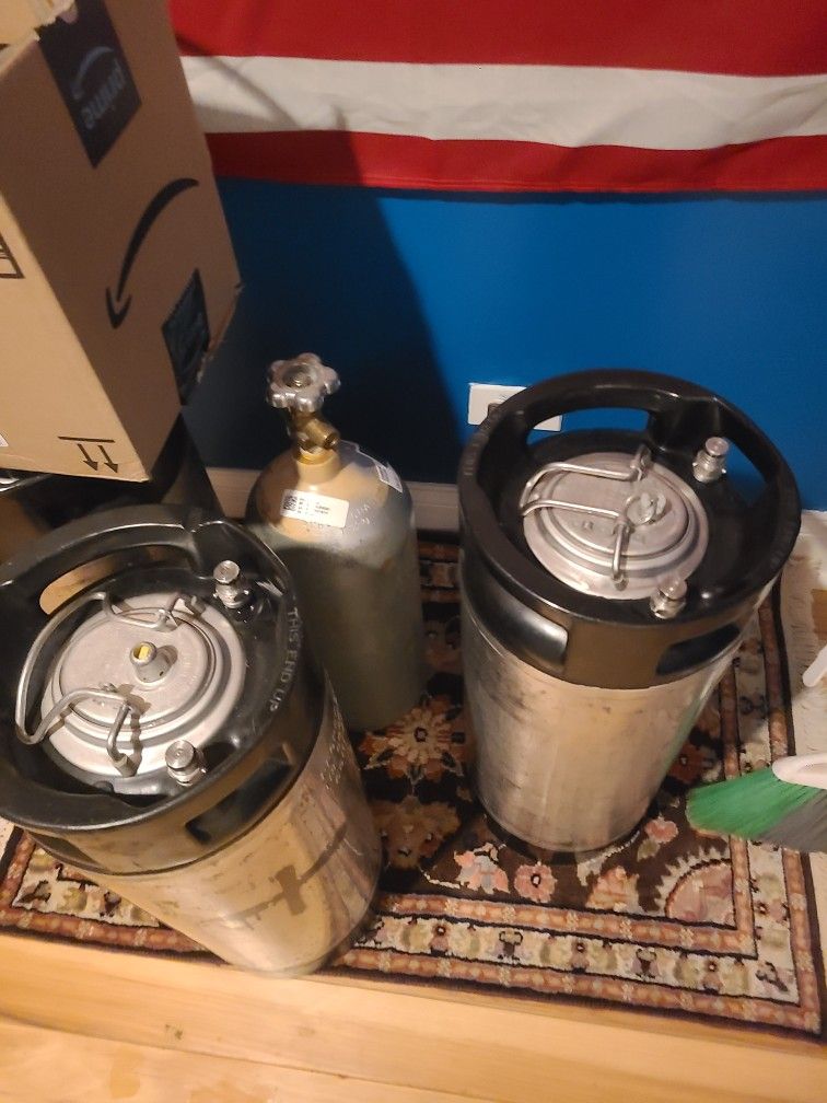 Homebrew Keezer Kegs Taps CO2