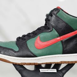 2009 Nike Dunk High Supreme Spark Gucci LE East DJ Clark Kent Men’s Size 10.5