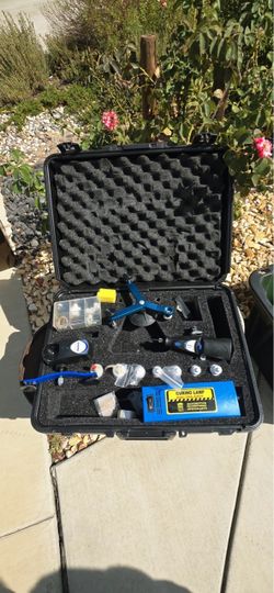 Ding King Windshield Repair Kit with Curing Lamp