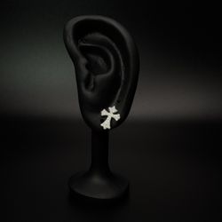Cross Earrings Lab Diamond WILL TRADE