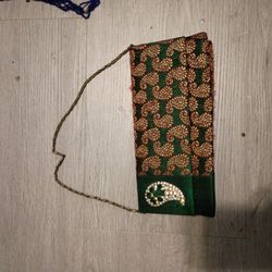 Mini Green Camilon  Purse