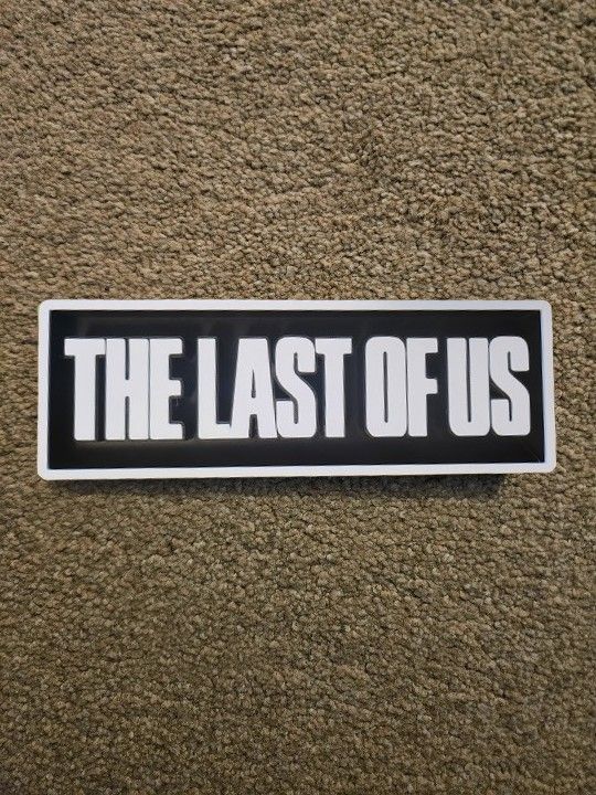 The Last Of Us Collector's Sign Logo 