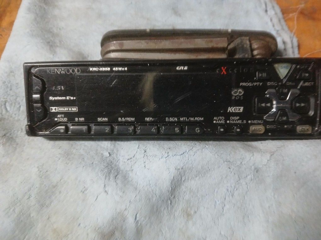 KENWOOD KRC-X858