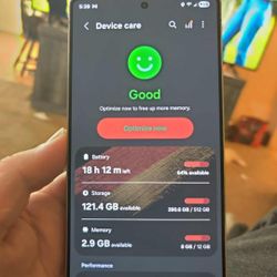 S25 Ultra 500 GB Model At&t Locked