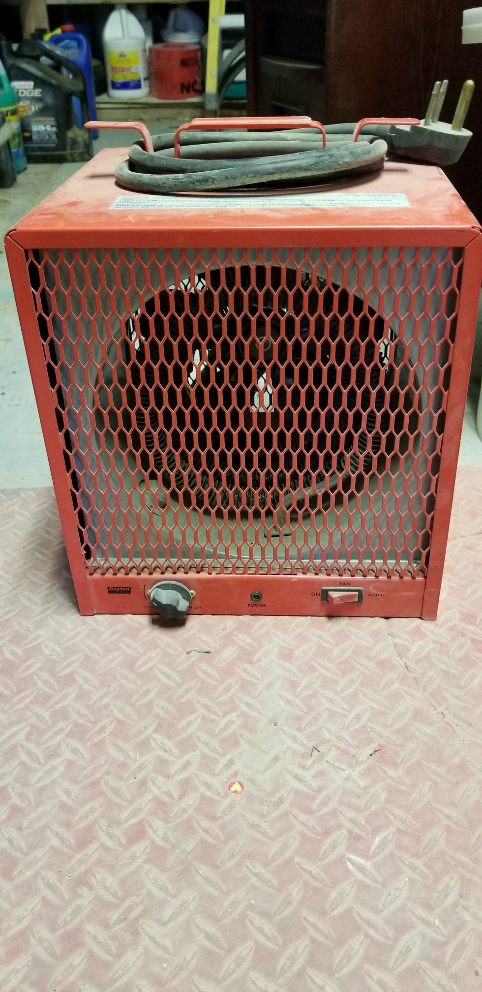 Dayton industrial heater