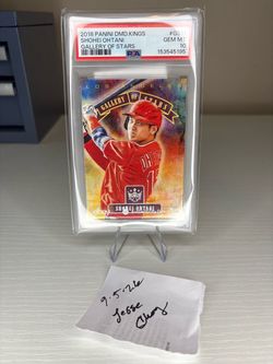 Ohtani rookie card