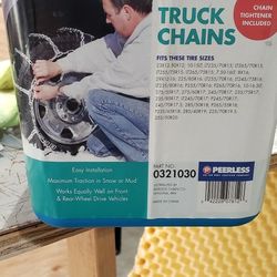 Truck Tire Chains. Never Used. 