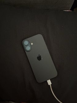iPhone 16 128GB in Black, in excellent condition.