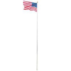 25ft Solemn Outdoor Decoration Sectional Flag Flagpole Kit

