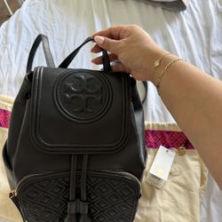 Tory Burch Black Back Pack