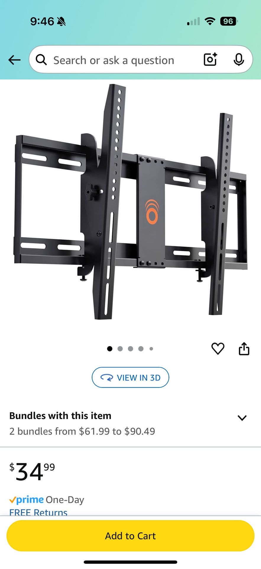 Echogear Tv Wall Mount 32-70 Inch Tv