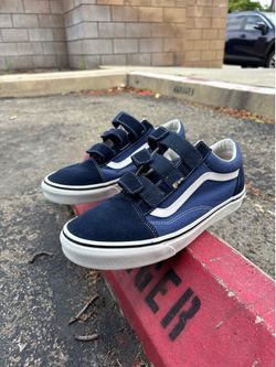 Blue Vans 10.5