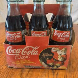 Coca Cola 6-pack Christmas 1996