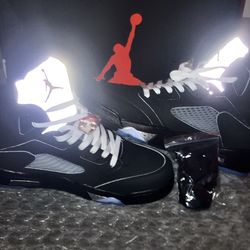 metallic Jordan 5s