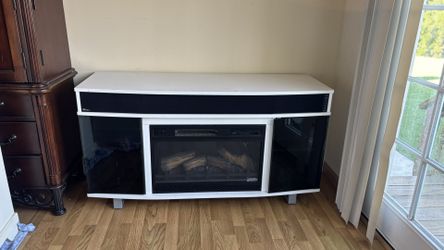 Electric Fire Place TV Stand