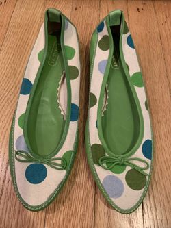 Coach polka dot flats - Size 9