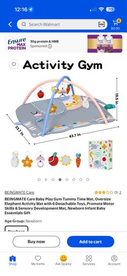 Beingmate Activity Gym for 0+ Years Old
