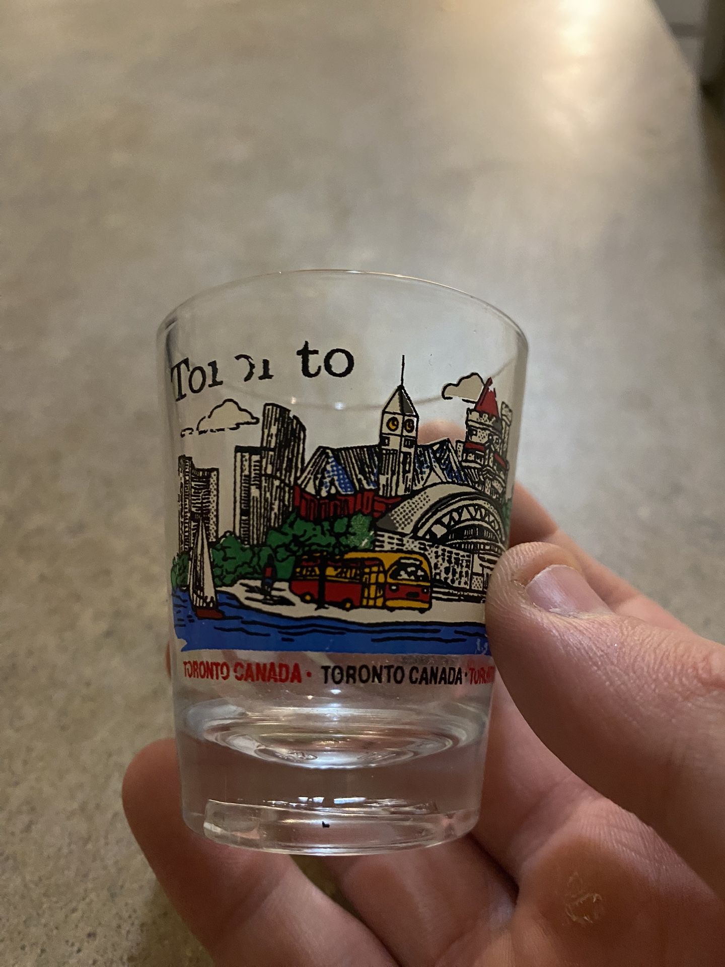 Toronto Canada Clear Shot-Glass