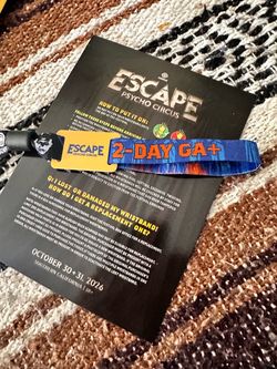GA+ ticket October 30-31