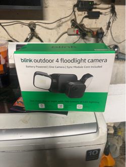 Blink flud light with camera