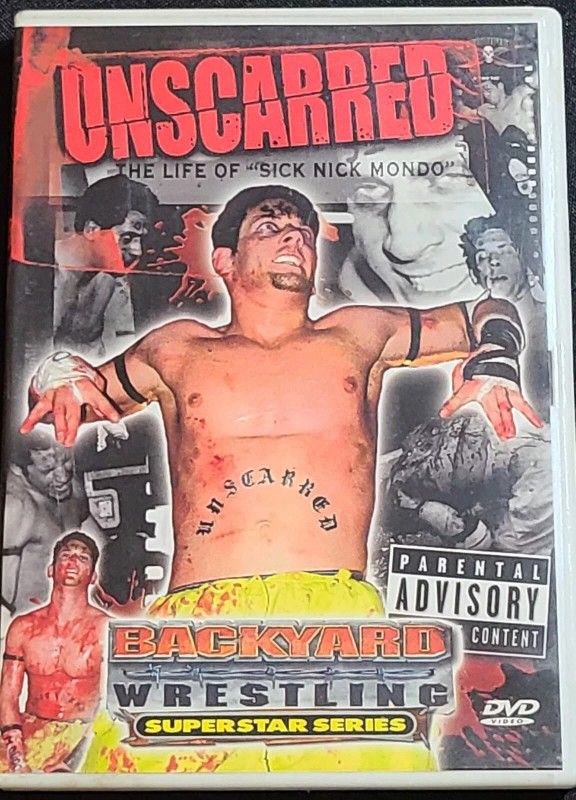 Backyard Wrestling: Unscarred DVD Sick Nick Mondo