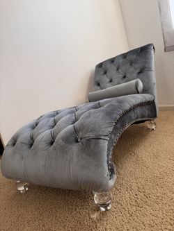 Gray Chaise Lounge