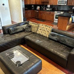 Leather Couch 