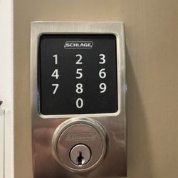 Schlage Smart deadbolt BE468ZP