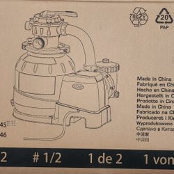 Pool Sand Filter 