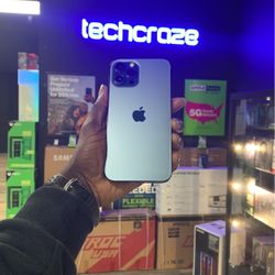 iPhone 12 Pro Max Unlocked 128GB Sierra Blue Mint Condition 