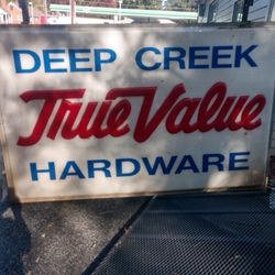 2 Large Signs