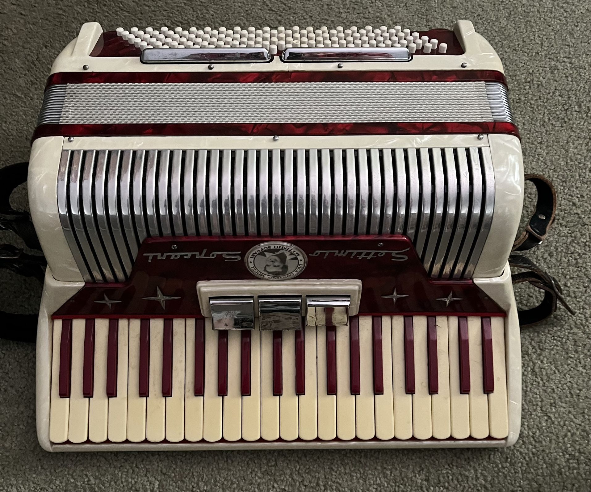 Dick Contino model Settimio Soprani Accordion for Sale in Stony