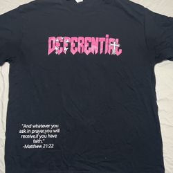 Boohoo man Deferential/Faith Shirt 