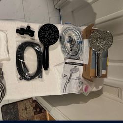 Shower Head  I Have 2 ,black Matte And Chrome Asking $25 Each