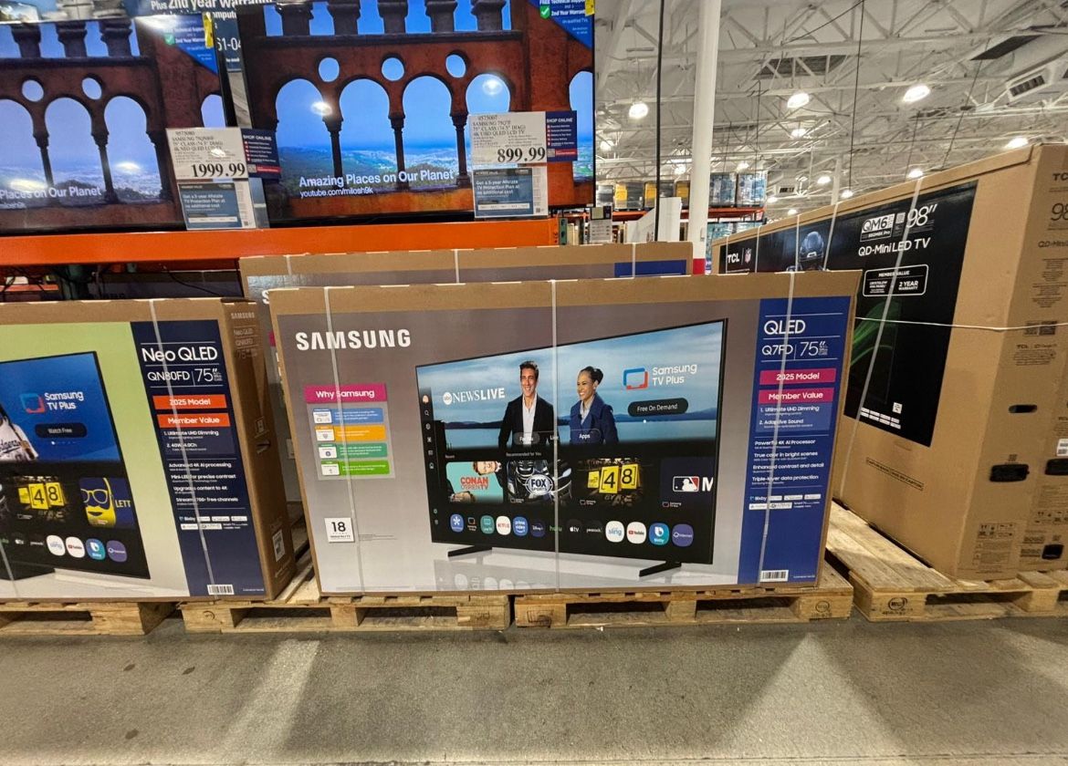 75Q7F 75” Samsung smart 4k qled hdr tv